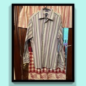 GAP Mens Striped Shirt Sz XL